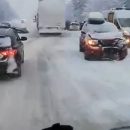 В Карелии массовое ДТП случилось на трассе из-за метели