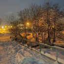 МЧС: снег будет идти всю ночь в двух районах Карелии